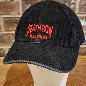 Death Row Records Black Corduroy Hat